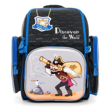 Children School Bags for Boys Orthopedic Waterproof Backpacks Adventure Pirate Book Bag Fold Primary Satchel Knapsack